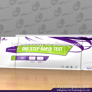 Kit de test de grossesse hcg urinaire rapide pour femmes LYZ